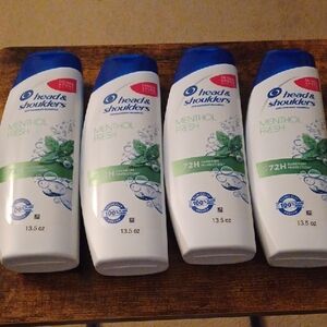 Rare! Menthol Fresh Head & Shoulders Anti-Dandruff Shampoo 13.5 oz